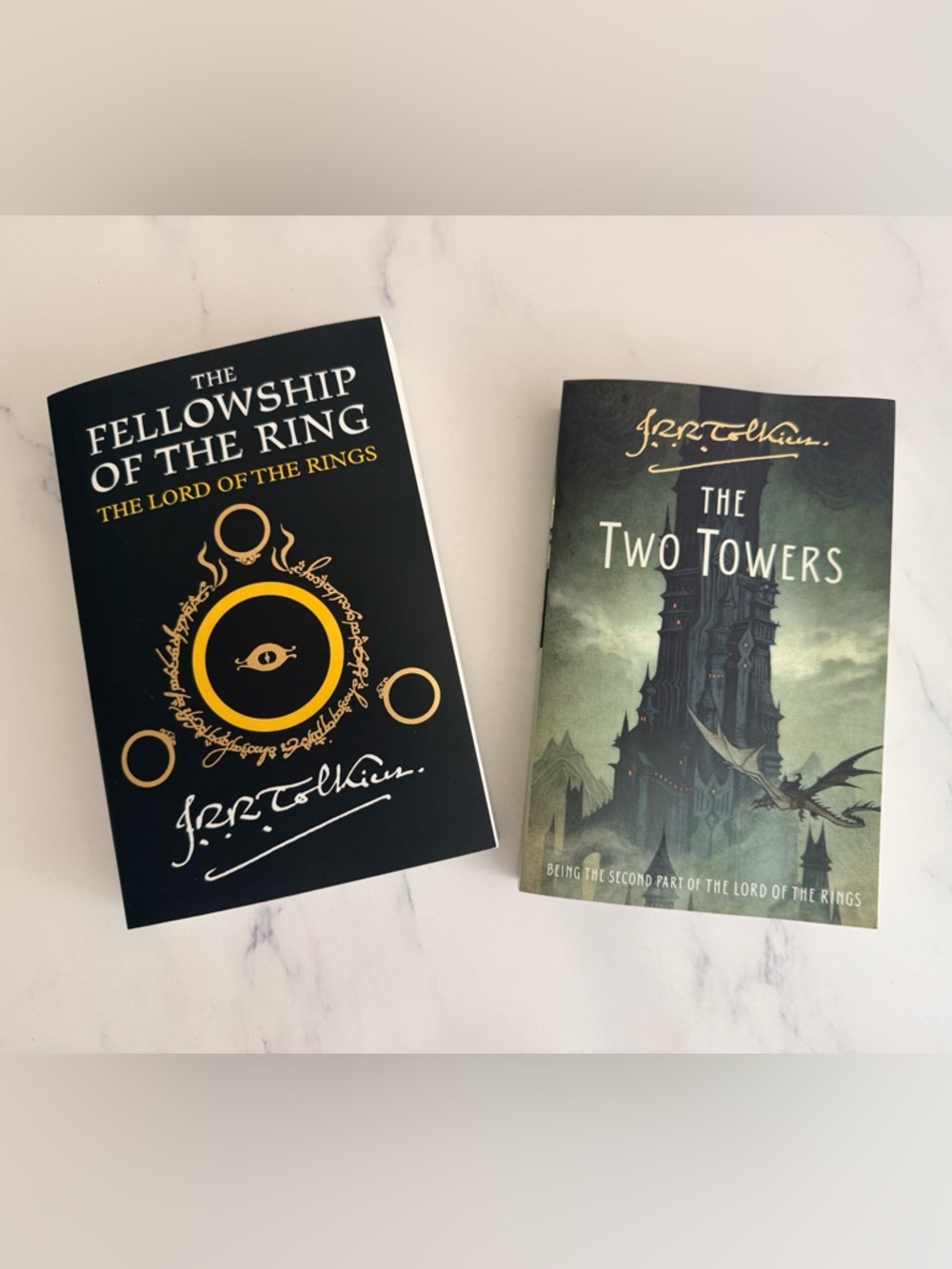 The Fellowship of the Ring & The Two Towers - Black and Green Lot